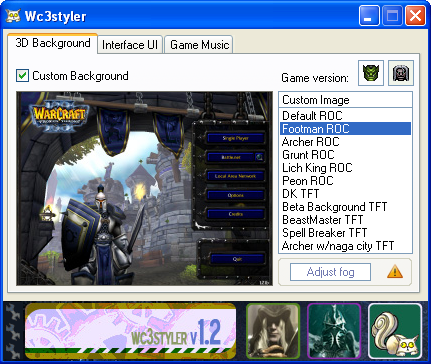 Warcraft 3 Styler v1.2