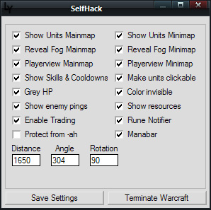 SelfHack v1.1b