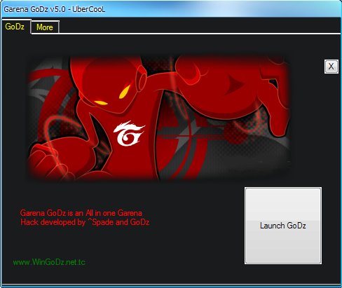 Garena GoDz v5.0! All bugs fixed!